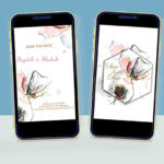 digital wedding invitation card