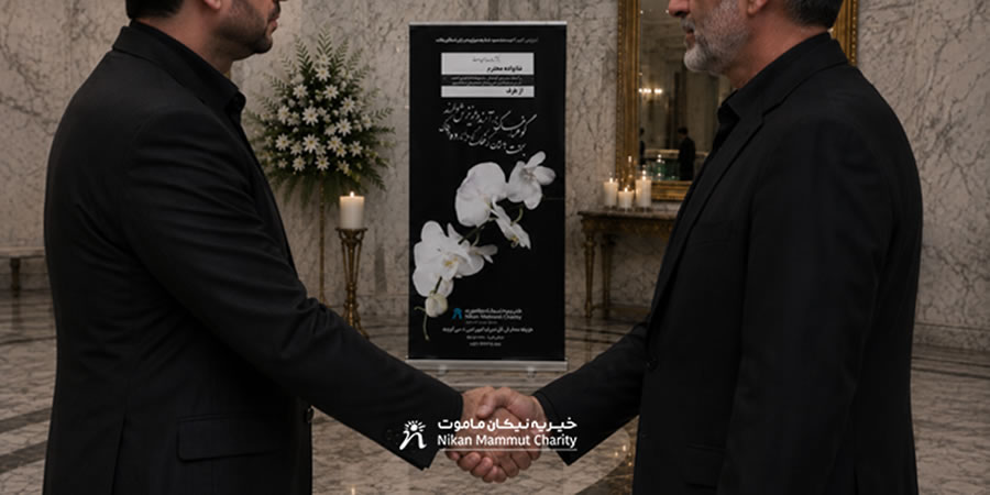 charity condolence stands