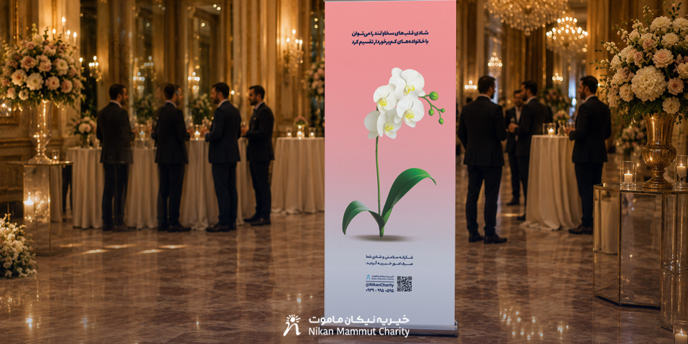 charity congratulation stands